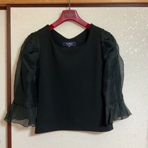 M'S GRACY シフォン袖ブラウス