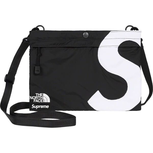 supreme 20fw the north face s logo shoulder bag black