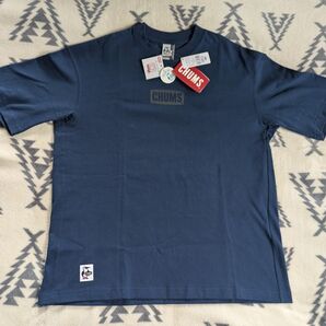 ★新品未使用タグ付★ 《価格交渉 不可》CHUMS バッグプリント Lサイズ Tシャツ 半袖