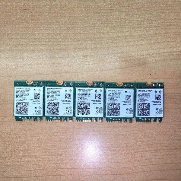 ◆ 5枚セット ◆ INTEL 無線LANカード AX200NGW Wi-Fiカード