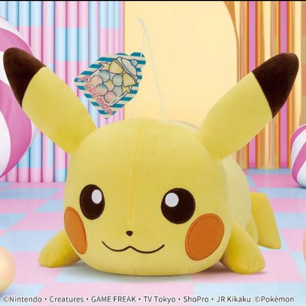ポケモン ポケットモンスター めちゃもふぐっとぬいぐるみ ぬいぐるみ ピカチュウ キャンディー Candy ナムコ限定