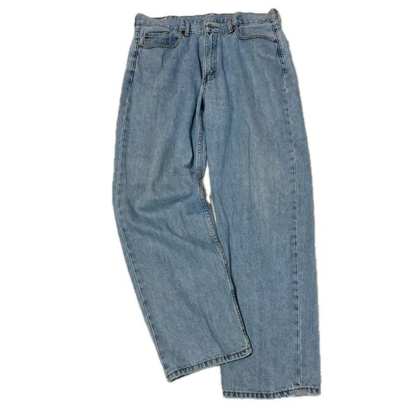Levi's 550 リーバイス W38 L32 ジーパン デニム ジーンズ ストレート リラックス ブルー 青 XL
