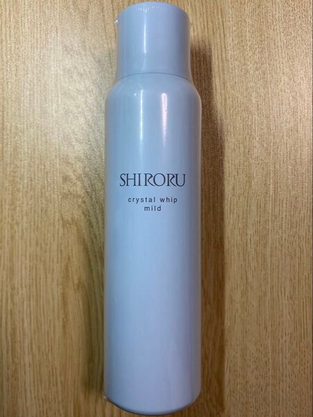 SHIRORU シロル クリスタルホイップ マイルド 120g 泡洗顔フォーム