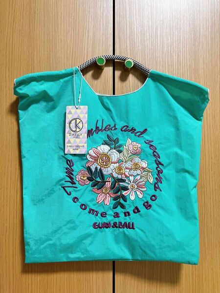 ラスト1点D.KELLY 刺繍トートバッグ(M) DK-BC-508