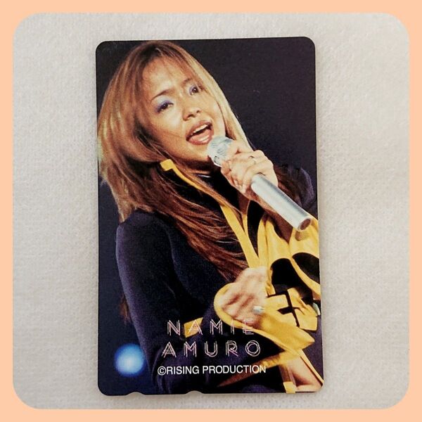 安室奈美恵さんテレカ テレホンカード 【レアカード】(ID198)