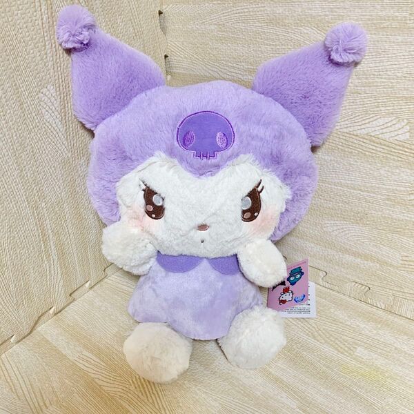 クロミ サンリオキャラクターズ ぎゅーしてドール BIGタイプ1 ぬいぐるみ