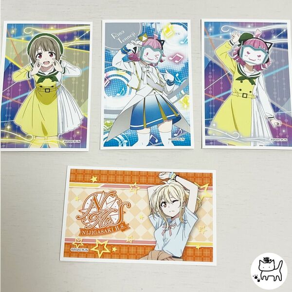中須かすみ 天王寺璃奈 宮下愛 ラブライブ!虹ヶ咲学園スクールアイドル同好会 シールステッカー