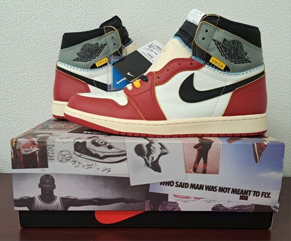 NIKE AIR JORDAN 1 UNION US 10.5 28.5cm Chicago shadow SNKRS購入品