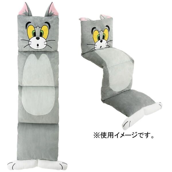 トムとジェリー 一番くじ ラストワン賞 TOM andJERRY 折り畳みクッション 階段の形になったトム オマケ追加