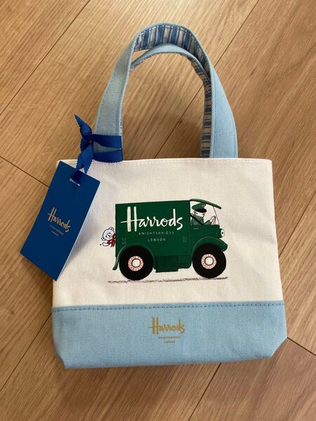 Harrods ハロッズ ミニ バッグ 子供用 キッズ トートバッグ 車デザイン