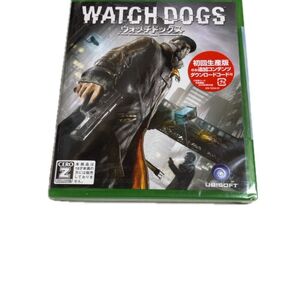 新品未開封 XBOX ONE ウォッチドッグス 初回生産版