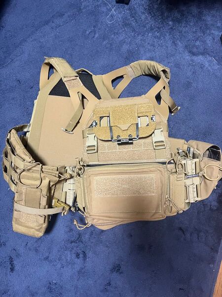 pew製 JPC2.0サバゲ用サバイバルベストベルトセット