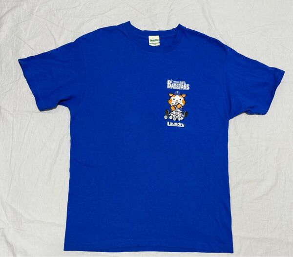 Laundry ランドリー 横浜DeNAベイスターズ DB.スターマン Tシャツ ブルー Lサイズ