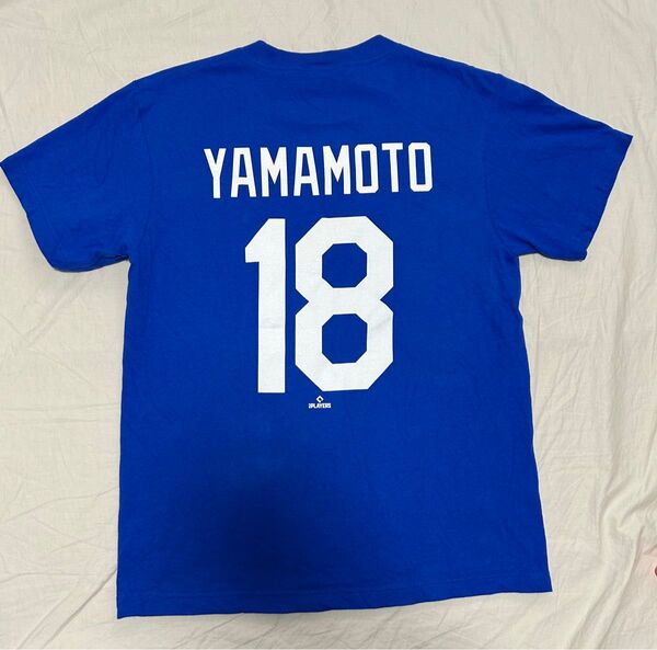 Fanatics ファナティクス ロサンゼルス・ドジャース ナンバーTシャツ 山本由伸 18 Sサイズ