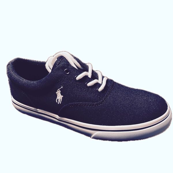 ★新品未使用★ POLO RALPH LAUREN スニーカー ネイビー 24.5
