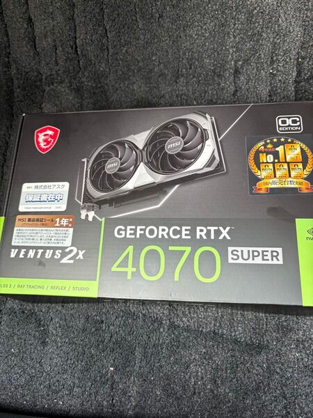 MSI GeForce RTX 4070 SUPER VENTUS 2X OC