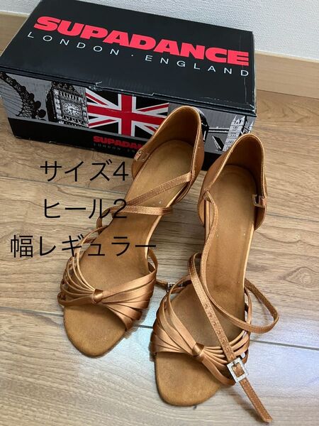 スーパダンス ラテンシューズ サイズ4