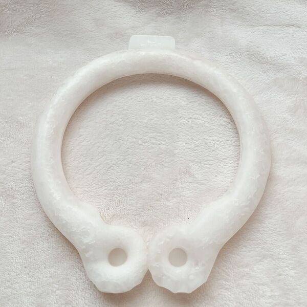 SMART ICE BAND ネッククーラー 冷感 130mm 冷感持続26℃ cold neck ホワイト