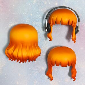 【ねんどろいど髪パーツ】セミロングウェーブヘア