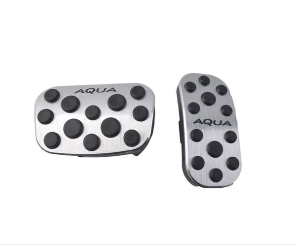 トヨタ 新型アクア(AQUA) MXPK10 MXPK11 MXPK15 べダルカバー シルバー