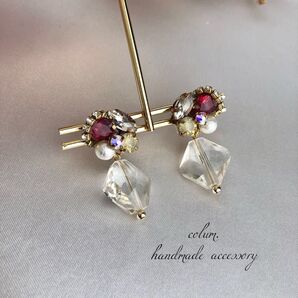 No262 bijou ピアス/イヤリング サージカルステンレス