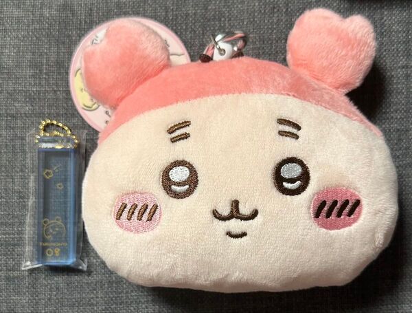 ちいかわ ぬいぐるみパスケースポーチ② ホテルのキーホルダー 古本屋 かにちゃん ぬいぐるみ パスケース