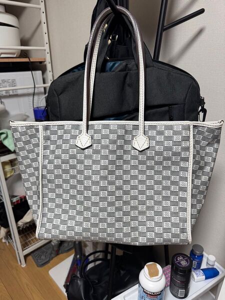 モローパリ Moreau Paris ハンドバッグ トートバッグ レザー PVC 本革 ショルダーバッグ
