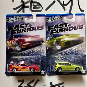 ★ 箱入れ発送 ★ホットウィール (HOT WHEELS) ワイルドスピード インテグラ シビック セット ゆうパケットプラス A