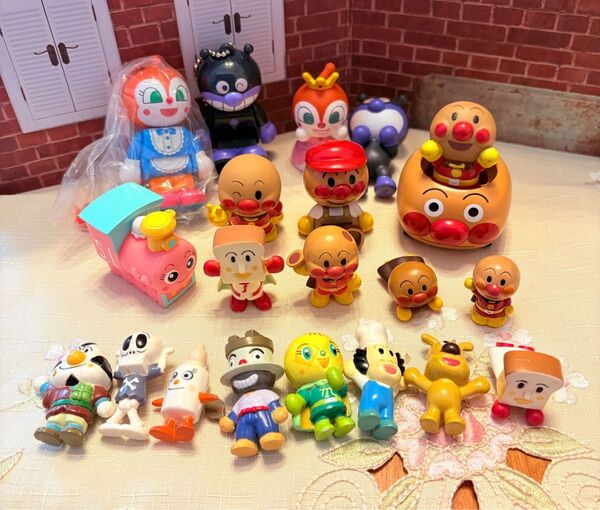 アンパンマン ブロックラボスイングやフィギュアなど21個セット