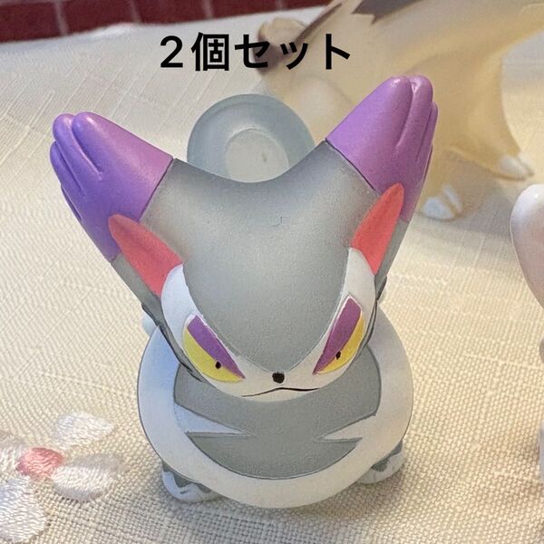 ポケモンキッズ クリア ブニャットとゲンガー 2個セット 指人形 ポケモン フィギュア