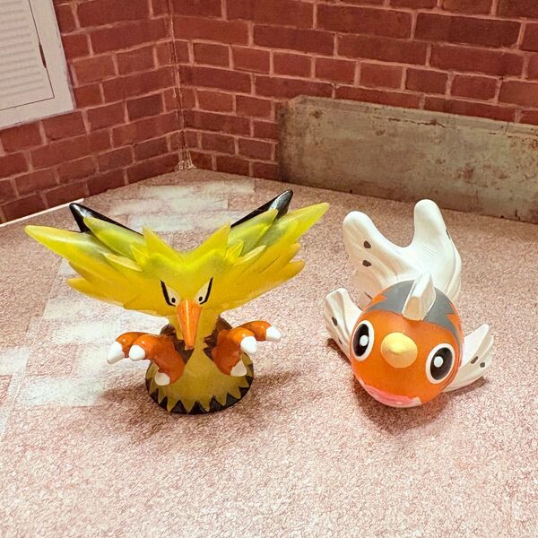サンダー アズマオウ クリア 指人形 ポケモンキッズ ポケモン フィギュア