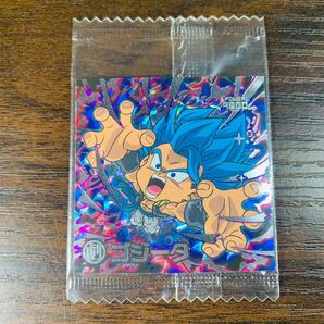 ドラゴンボール 超戦士 シール ウエハース ゴジータ ブルー ②