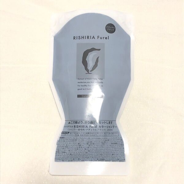 RISHIRIA Furel リシリアフレル カラーシャンプー ナチュラルブラック 詰め替え 詰替 240ml 日本製