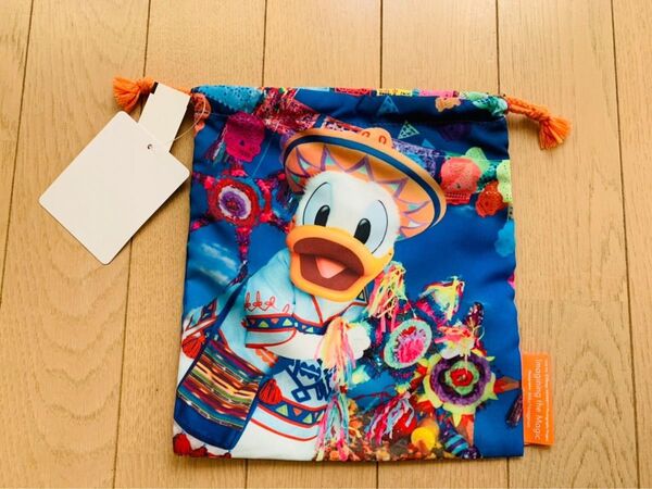 イマジニングザマジック 巾着 ディズニー ドナルド ホセパン 実写 三人の騎士 アミーゴ