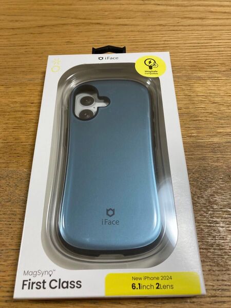 Hamee iPhone 16用 MagSynqケース iFace First Class (アイスブルー)