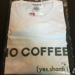 新品 未使用 NO COFFEE × SHANTii Tシャツ XLサイズ