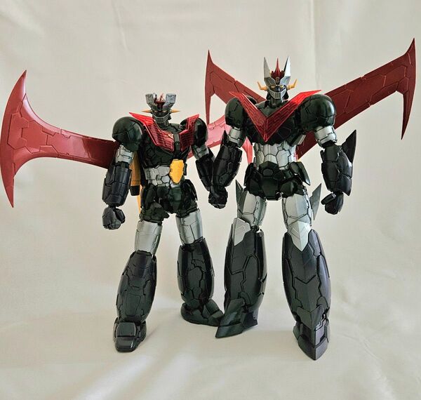 BANDAI HG infinity マジンガーZとグレートマジンガー 2体セット 組み立て済み