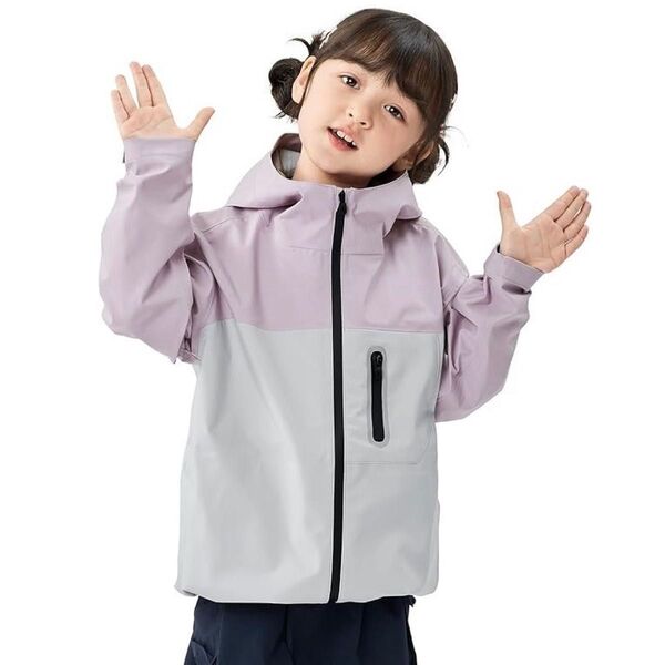 レインウェア キッズ ジャケット レインスーツ 男の子 女の子 ウインドブレーカー マウンテンジャケット 子供 軽量 150