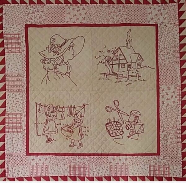 パッチワーク タペストリー ハンドメイド 【赤毛のアン】