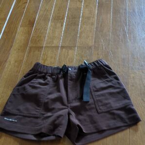 コロンビア ハーフパンツ ブラウンМサイズ 夏山登山