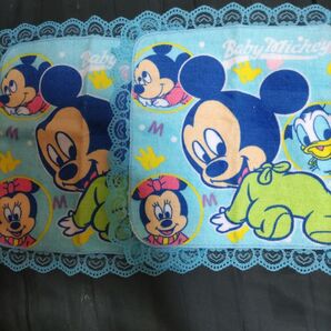 ディズニー ベビー レース ハンカチ 2枚