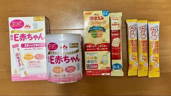 粉ミルク詰合せ E赤ちゃん ほほえみ ピュア