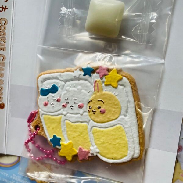 ☆ ちいかわ クッキーチャームコット3 レア お布団☆