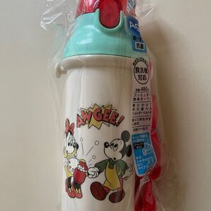 【新品】スケーター 水筒 直飲み ワンタッチ ミッキー ミニー ショルダー プラスチック 日本製 夏 アウトドア お出かけ 給水