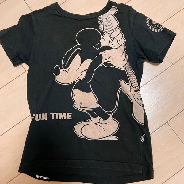 ヒスミニミッキーコラボTシャツ110