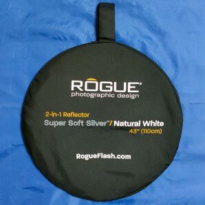 ROGUE (ローグ) 2in1 110cm シルバー / ホワイト 折りたたみ式レフ 高性能特殊レフ