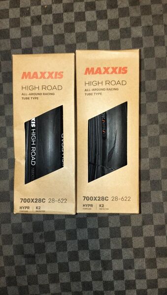 MAXXIS HIGH ROAD GEN2 700X28C クリンチャー2本セット
