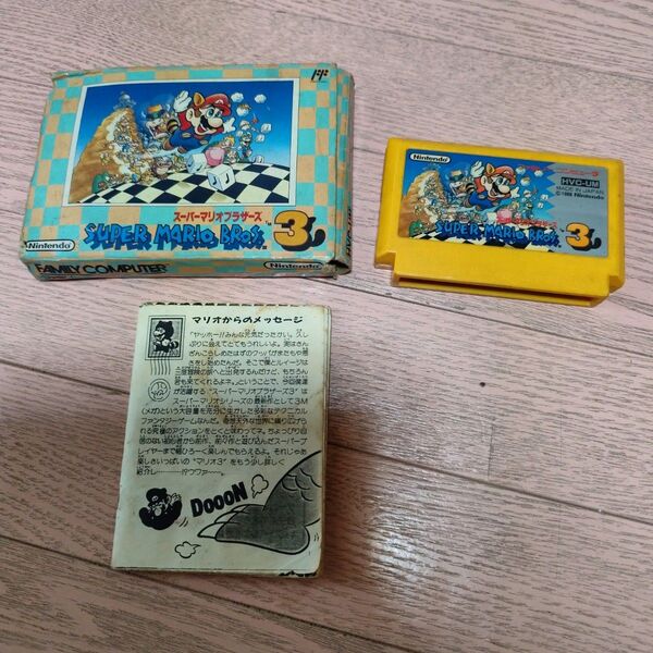 ファミコンソフト スーパーマリオブラザーズ3