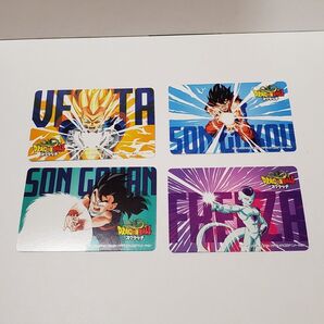 ドラゴンボール スクラッチ オリジナルカード 全8種 4種類セット