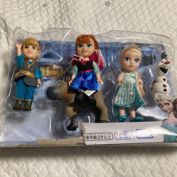 アナと雪の女王 ミニフィギュア ぬいぐるみ トイザらス アナ エルサ スベン オラフ フィギュア
